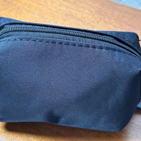 Chanel Black Cosmetic Pouch nip white sequins CC - Picture 4 of 6